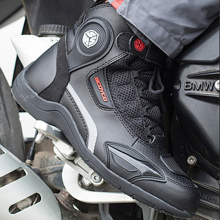 Chaussures moto élégantes, robustes et résistantes pour homme