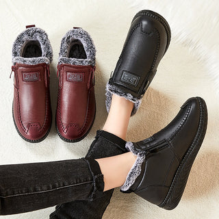 Chaussures hiver chaudes, confortables et tendance pour femme : Bottines doublées, imperméables et stylées