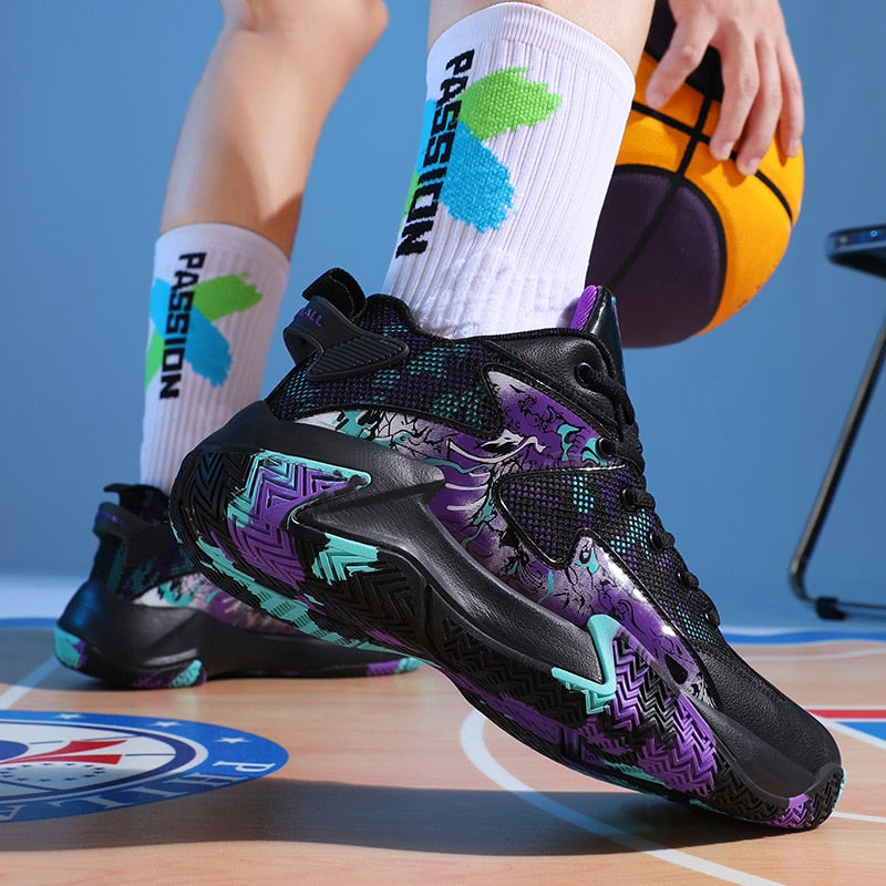 Chaussures de basketball confortables, respirantes, athlétiques et solides