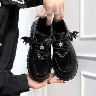 Chaussures à talons Lolita avec chaîne métallique pour femme