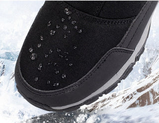 Chaussures hiver chaudes, épaisses et moelleuses pour homme