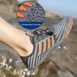 Chaussure sport respirante, aquatique et légère pour femme : idéale pour plage et sport